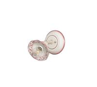 VANNI LAMPADARI - Applique da Parete Interno Edera - Lampada da Parete Orientabile con Snodo- in Ceramica Decorata a Mano - Applique Camera da Letto - Bagno - Cucina - Soggiorno, Rosa