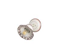 VANNI LAMPADARI - Applique da Parete Interno Edera - Lampada da Parete Orientabile con Snodo- in Ceramica Decorata a Mano - Applique Camera da Letto - Bagno - Cucina - Soggiorno, Marrone