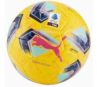 VANNISPORT Pallone Palla Puma SERIE A 2023/2024 Invernale SIZE 5 - SERIE A ORBITA - REPLICA - BIANCO/GIALLO BLU FUCSIA Anni Bambino Adulto Ragazzo Cuoio Ufficiale Unisex (GIALLO)