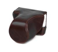 Vano Batteria Borsa Macchina Fotografica Custodia per Canon EOS M3 Caffè CC1701c