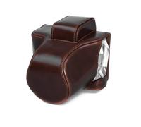 Vano Batteria Fotocamera Custodia per Fujifilm X-E3 Corto Borsa Coffee CC1724c