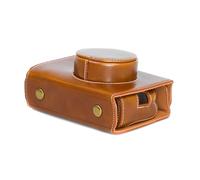 Vano Batteria Fotocamera Custodia per Fujifilm X100 Borsa Braun CC1711b