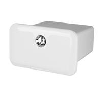 Vano portaoggetti con maniglia cromata