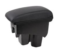 Vano portaoggetti console centrale Box Bracciolo Per City 2012 2013 2014 2015 2016 2017 2018 Accessori(A2 Nero Linea nera)