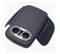 Vano portaoggetti console centrale Cuscino Universale Bracciolo Della Console Centrale Per Auto(Nero)