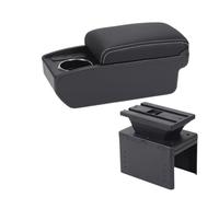 Vano portaoggetti interno Bracciolo Universale Per Auto Per Accessori Per Box Modello, Parti Di Retrofit Interne Per La Modifica Dello Stoccaggio(B3 Black white 6USB)