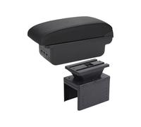 Vano portaoggetti interno Bracciolo Universale Per Auto Per Parti Di Retrofit Modifica Stoccaggio Degli Accessori Della Scatola Del Modello(B2 black line 3USB)