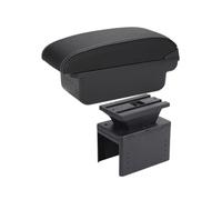 Vano portaoggetti interno Bracciolo Universale Per Auto Per Parti Di Retrofit Modifica Stoccaggio Degli Accessori Della Scatola Del Modello(C3 Black white NoUSB)