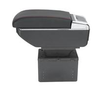 Vano portaoggetti interno Contenitore universale per box bracciolo console centrale per auto regolabile con interfaccia USB