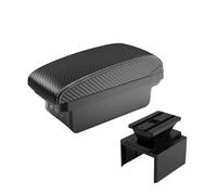 Vano portaoggetti interno Parti Di Modifica Degli Interni per dell'auto Per La Scatola Del Bracciolo Universale Per Console Stoccaggio Della(B1 White line 3 USB)