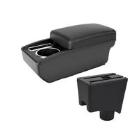 Vano portaoggetti nella console centrale Per Dacia Accessori Per Box Portaoggetti Bracciolo Della Console Centrale Dell'auto Vano portaoggetti nel bracciolo(Linea bianca A3 Nessuna USB)