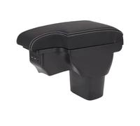 Vano portaoggetti nella console centrale Per ESQ Auto Bracciolo Scatola Di Immagazzinaggio Accessori Interni Usb Vano portaoggetti nel bracciolo(B3 Bianco Vero Corium)