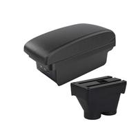 Vano portaoggetti nella console centrale Per Peugeot 208 2012 2013 2014 2015 2016 2017 2018 Scatola Di Immagazzinaggio Bracciolo Dell'auto Vano portaoggetti nel bracciolo(B2 Linea nera 3 USB)