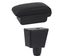 Vano portaoggetti per Auto,Compatibile con bracciolo Centrale in Pelle Logan,vano portaoggetti per Console Centrale,Accessorio per Auto con Porta USB,bracciolo per Auto