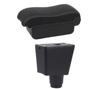 Vano portaoggetti per Auto,Compatibile con bracciolo Centrale in Pelle Logan,vano portaoggetti per Console Centrale,Accessorio per Auto con Porta USB,bracciolo per Auto