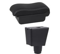 Vano portaoggetti per Auto,Compatibile con bracciolo Centrale in Pelle Logan,vano portaoggetti per Console Centrale,Accessorio per Auto con Porta USB,bracciolo per Auto