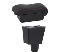 Vano portaoggetti per Auto,Compatibile con bracciolo Centrale in Pelle Logan,vano portaoggetti per Console Centrale,Accessorio per Auto con Porta USB,bracciolo per Auto