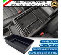 VANO PORTAOGGETTI PER BRACCIOLO PER HONDA CR-V MK6 VI PORTA OGGETTI ORGANIZER