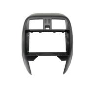 Vano portaoggetti universale per auto Cornice for autoradio da 9 pollici/adatta for Nissan MARCH Micra K13 2013-2017, pannello cruscotto con lettore MP5 Android 2Din(Fascia)