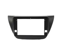 Vano portaoggetti universale per auto Cornice multimediale for auto da 9 pollici, cornice audio for autoradio, pannello cruscotto, adatta for MITSUBISHI LANCER IX 2005-2010(Black Frame)
