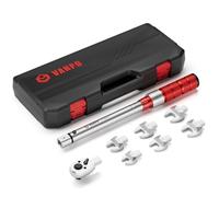 VANPO 9x12mm Chiavi Dinamometriche intercambiabile, Chiave Dinamometrica 10-100Nm, Testa a Cricchetto da 3/8", 10/13/14/15/17/19mm Testa ad Estremità Aperta, per Riparazione Dell'aria Condizionata