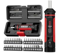 VANPO Cacciavite Dinamometrico, 1-7 NM, 1/4" Cacciavite Dinamometrico Regolabile con 40 S2 Bits, 41 Pezzi Kit Chiavi Dinamometriche per Riparazione di Bici, Riparazioni Domestiche