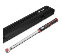 VANPO Chiave Dinamometrica Digitale da 1/2", 17-340Nm Auto e Moto Chiave Dinamometrica, Precisione di Errore ±2% con Memoria Preimpostata Buzzer E Indicatore LED