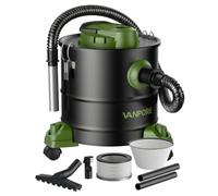 VANPORE Aspiracenere 20 L 1200 W per Stufe a Pellet e Camini