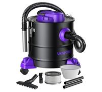 VANPORE Aspiracenere per Stufe a Pellet, 5,2 Galloni, 1200W con Ruote