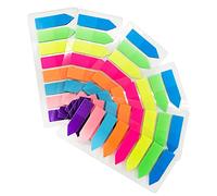 VANRA 960 pezzi adesivi per indice, segnapagine, frecce, adesivi colorati, per segnalibri, 6 set