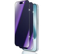 Vanrain Pellicola Opaca Privacy per iPhone 17 Max, 2 Pezzi Anti-Luce Blu Vetro Temperato Anti Spy, Protezione Schermo Durezza 9H Anti Graffio Niente bolle