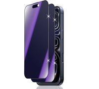 Vanrain Pellicola Opaca Privacy per iPhone 17 Pro, 2 Pezzi Anti-Luce Blu Vetro Temperato Anti Spy, Protezione Schermo Durezza 9H Anti Graffio Niente bolle