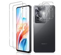 Vanrain Pellicola per Oppo A79 5G, 2+2 Pezzi Vetro Temperato e Pellicola Fotocamera, Protezione Schermo Durezza 9H Definizione HD Anti Graffio