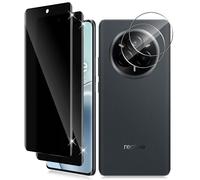 Vanrain Pellicola Privacy per Realme 14 Pro 5G, 2+2 Pezzi Anti Spy Vetro Temperato e Fotocamera Protettiva, Schermo Privacy Protezion Durezza 9H Anti Graffio