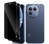 Vanrain Pellicola Privacy per Realme GT 8 Pro, 2+2 Pezzi Anti Spy Vetro Temperato e Fotocamera Protettiva, Protezione Schermo Durezza 9H Anti Graffio