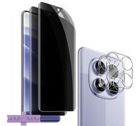 Vanrain Pellicola Privacy per Xiaomi Redmi Note 14 Pro 5G, 2+2 Pezzi Anti Spy Idrogel Pellicola e Fotocamera Protezione, Privacy Schermo Anti Graffio, Niente bolle