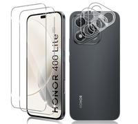 Vanrain Vetro Temperato per Honor 400 Lite 5G, 2+2 Pezzi Vetro Pellicola e Fotocamera Protettiva, Protezione Schermo Durezza 9H Definizione HD Anti Graffio