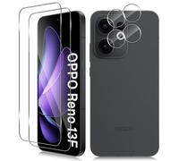 Vanrain Vetro Temperato per OPPO Reno 13 FS 5G/Reno 13 F (4G/5G), 2+2 Pezzi Vetro Pellicola e Fotocamera Protezione, Schermo Protezione Durezza 9H Definizione HD Anti Graffio