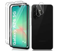 Vanrain Vetro Temperato per Samsung Galaxy A26 5G, 2+2 Pezzi Vetro Pellicola con Telaio per l'installazione e Fotocamera Protezione, Schermo Durezza 9H Definizione HD Anti Graffio