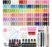 VANREESA Kit Semipermanente Unghie 35 Colori Kit 026-Traum der Morandi-Eleganz