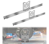 VANROUG Piastre per strumento di allineamento ruota, piastre per allineamento punta ad alta resistenza, kit per strumento di allineamento auto per misurazione accurata e calibrazione rapida, strumento