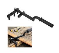 Vanrougg Decking Board Straightening Tool, Steel Decking Board Bender for Straightener Bending Boards, Heavy Duty Steel Adjustable Deck Tool Fit for Wood Decks Tightening up the Gap