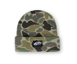 Vans, ,Accessories ,unisex ,Multicolore ,ONE SIZE Classico Berretto Alto Verde Camo Unisex