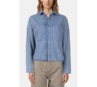 Vans Antica Boxy Denim Ls Shirt Stone Wash Taglia: XL | Magliette intime Outlet | Donna | Blu