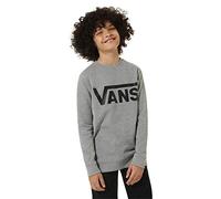 Vans_Apparel Classic Crew S, Felpa Bambino, Grigio (Concrete Heather/Black), Medium