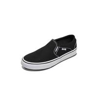 Vans Asher, Sneaker, Donna, Canvas Black/White, 37 EU
