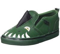 Vans Asher V, Sneaker Unisex - Bambini e ragazzi, Dino Dark Green, 21 EU