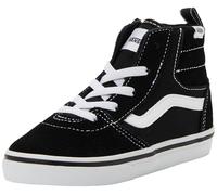Vans Scarpe da Ginnastica Bambini e Ragazzi Ashwood Hi Decon Side Zip Nero e Bianco 22 EU