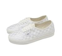 Vans Authentic Embroidered Checkerboard White Men Casual Shoes VN0009PVCJD