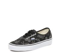 Vans Authentic - Sneaker classiche casual con lacci, unisex, nero, 38 EU